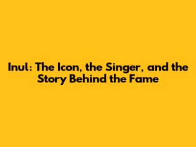 Inul: The Icon, the Singer, and the Story Behind the Fame